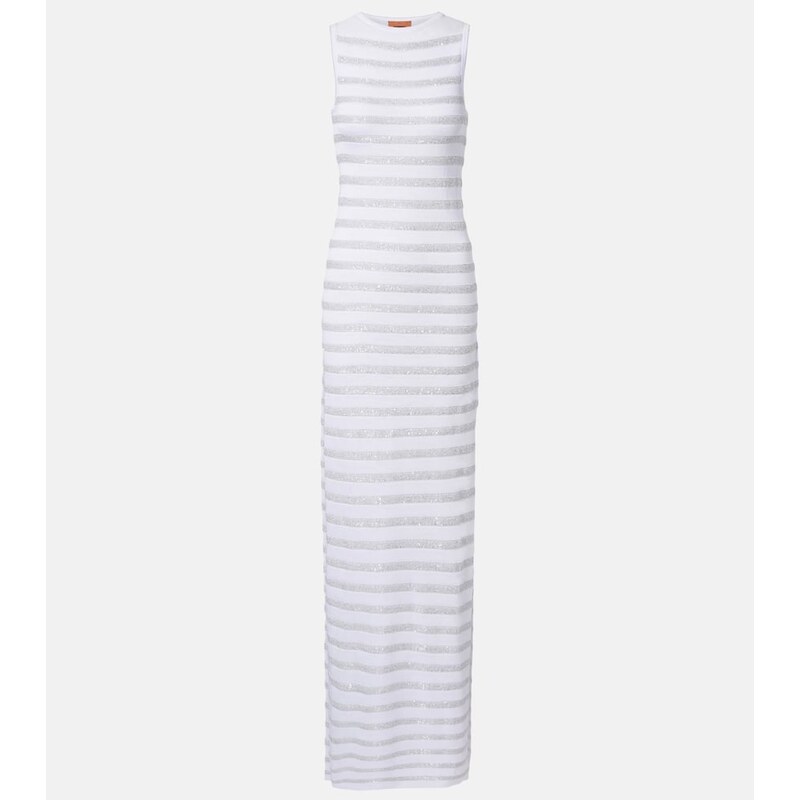 Missoni Sequined striped maxi dress