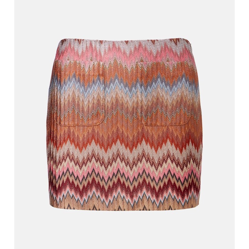 Missoni Zigzag lamÃ miniskirt