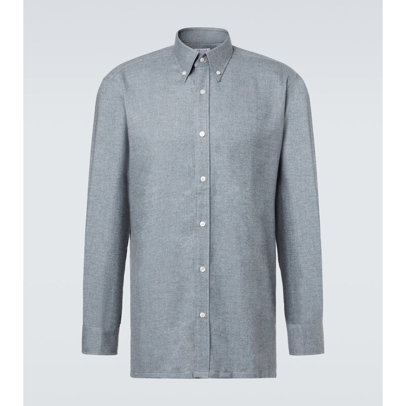 Charvet Cotton flannel shirt