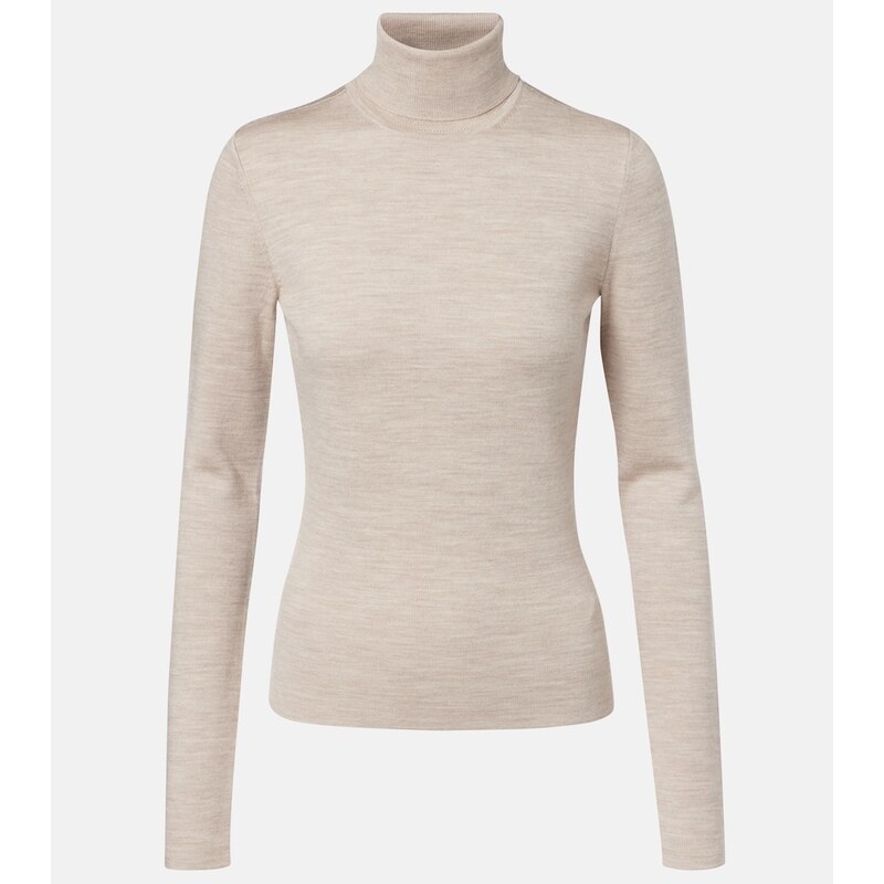 Gabriela Hearst Wool, cashmere, and silk turtleneck top