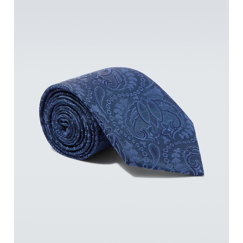 Charvet Paisley silk jacquard tie
