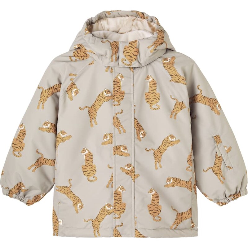 Konges Sløjd Mismou hooded printed ski jacket