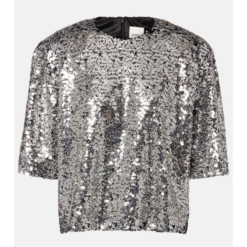 Isabel Marant Helga sequined top
