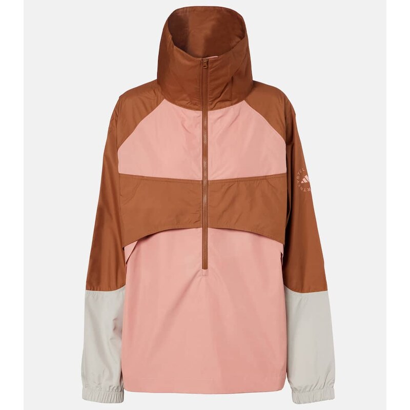 Adidas by Stella McCartney Colorblocked technical jacket