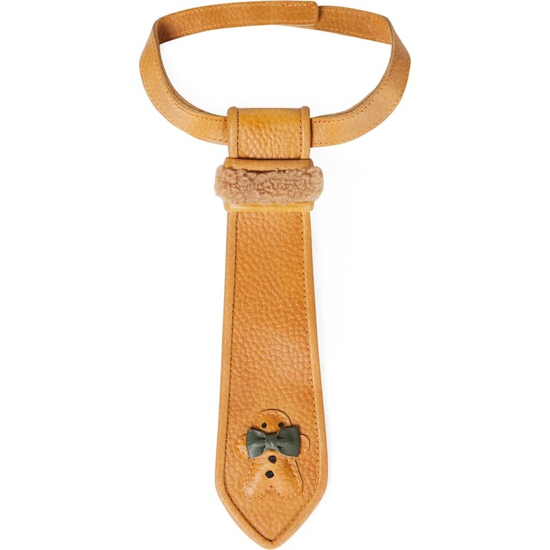 Donsje Nata leather tie