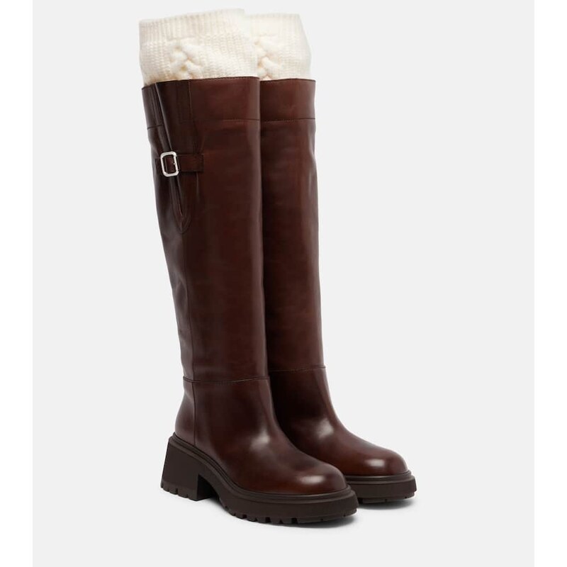 Jimmy Choo Tamsin leather knee-high boots