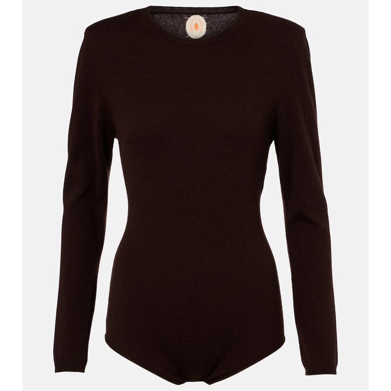 Jardin des Orangers Wool and cashmere bodysuit