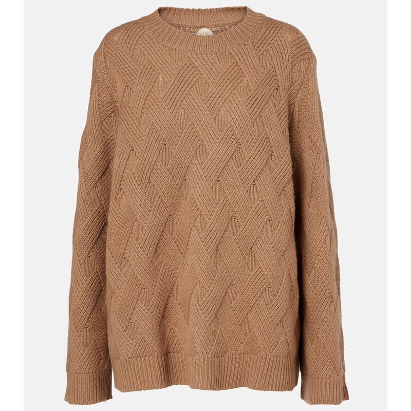 Jardin des Orangers Oversized wool and cashmere sweater
