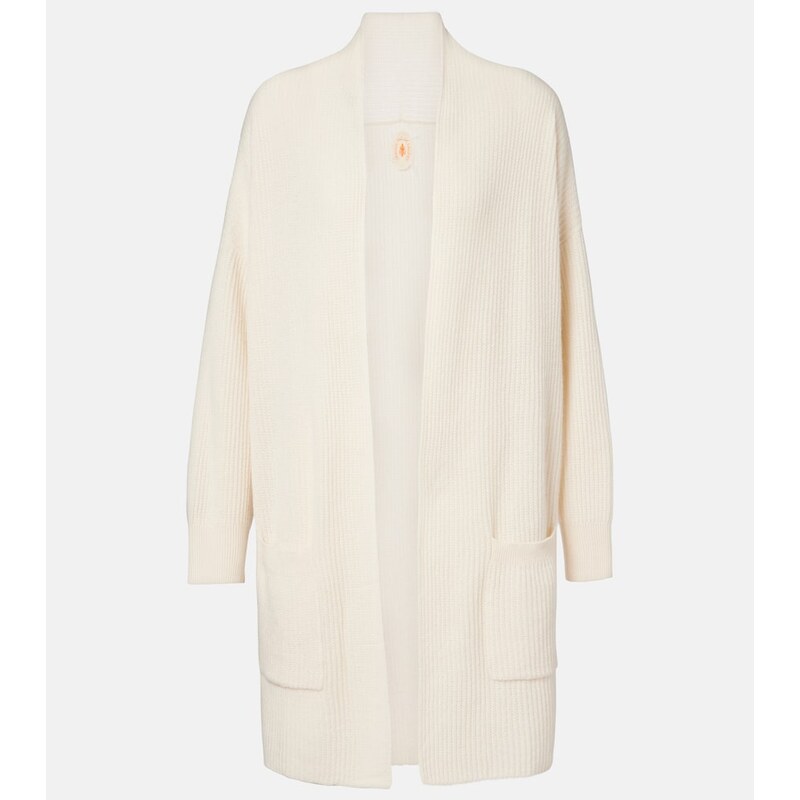 Jardin des Orangers Ribbed-knit cashmere cardigan