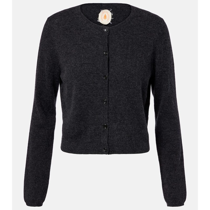 Jardin des Orangers Cropped wool and cashmere cardigan