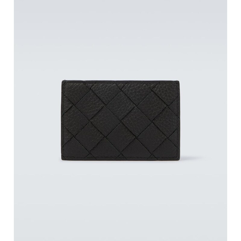 Bottega Veneta Intrecciato leather card holder