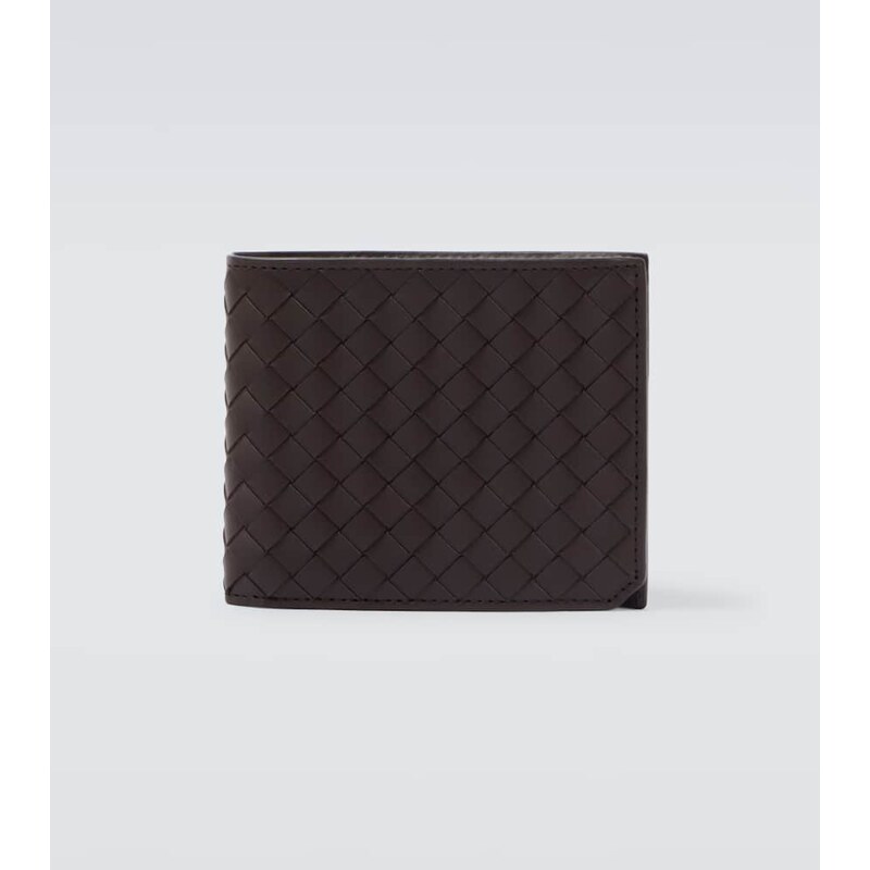 Bottega Veneta Intreccio leather bifold wallet