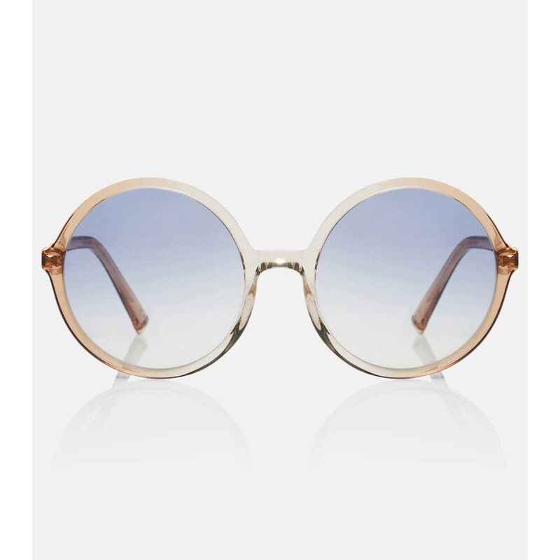 Miu Miu Logo round sunglasses