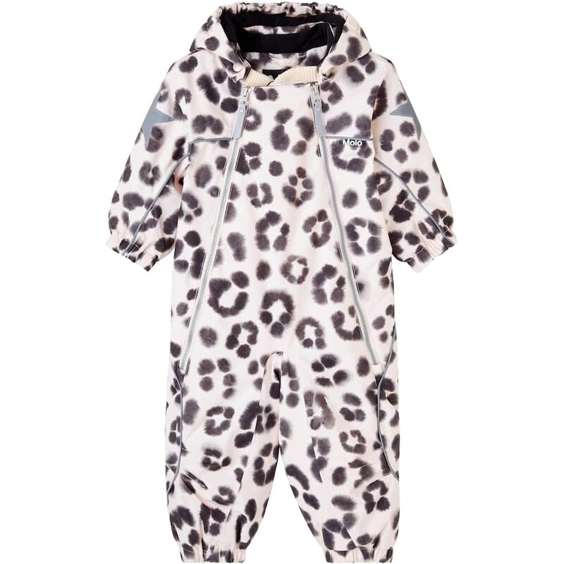 Molo Baby Pyxis printed snowsuit