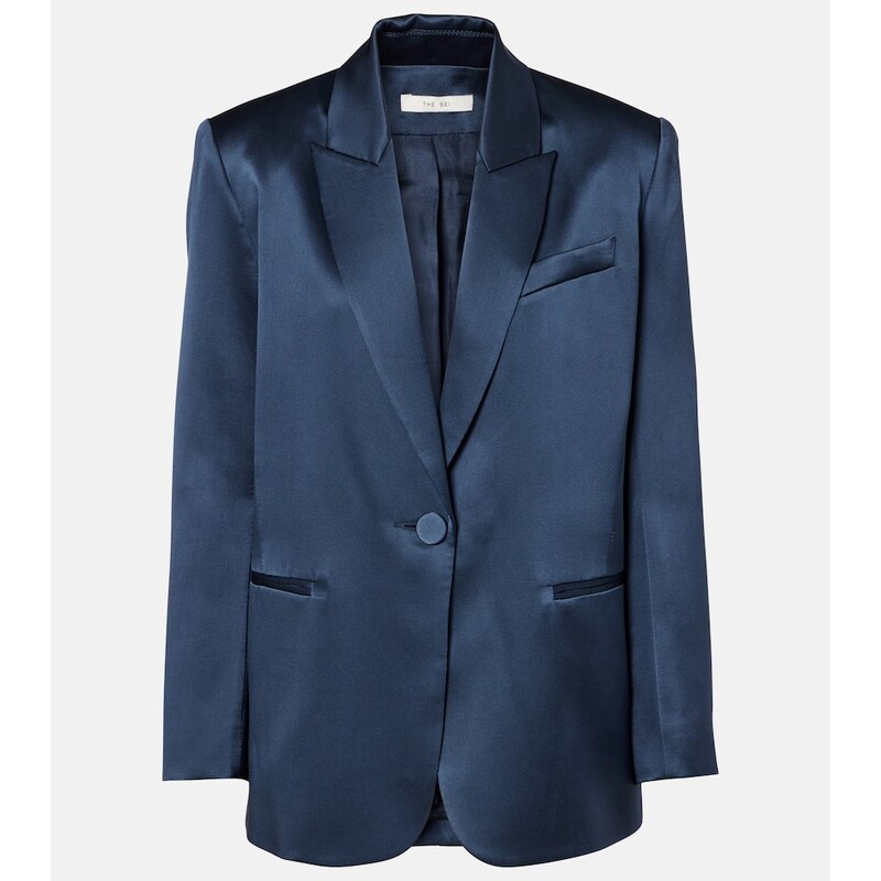 The Sei Oversized silk blazer