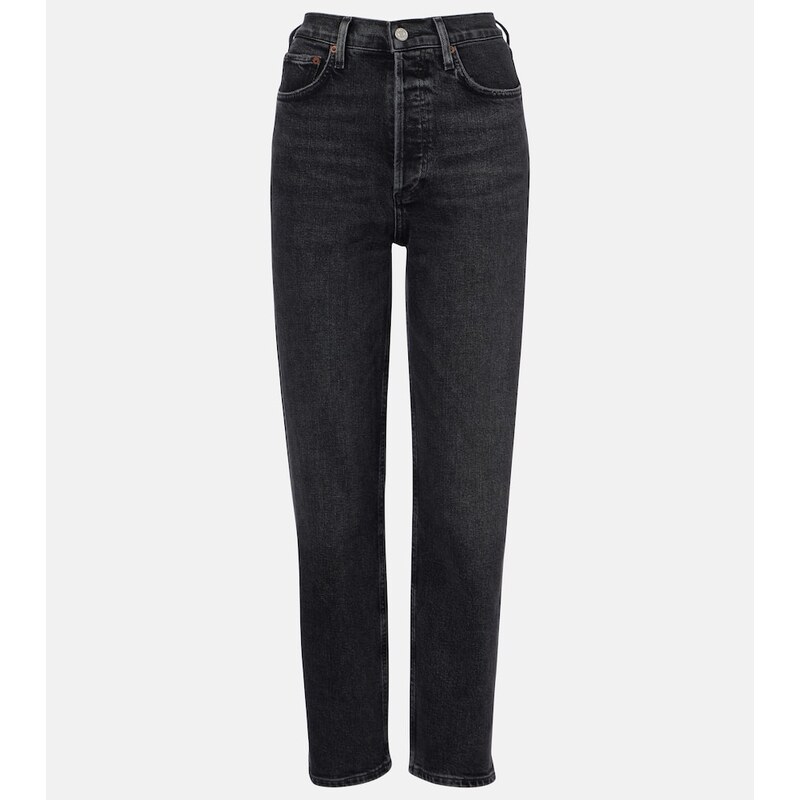 Agolde 90âs Pinch Waist Crop straight jeans