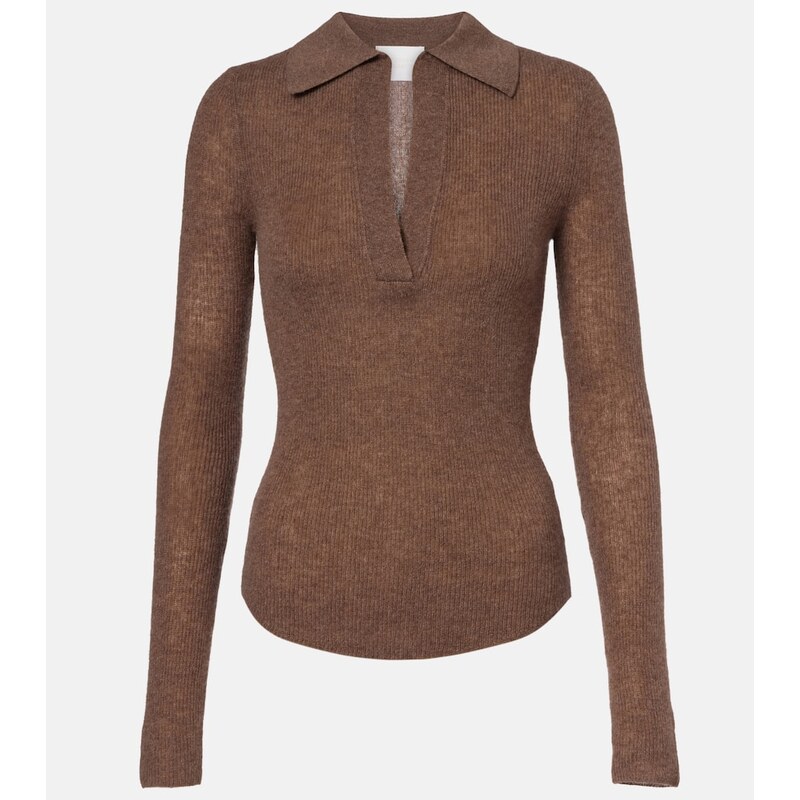 Citizens of Humanity Simone wool and cashmere polo sweater