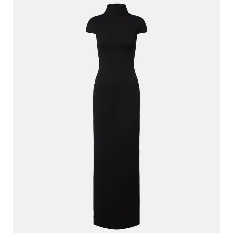 Solace London Lang crÃªpe maxi dress