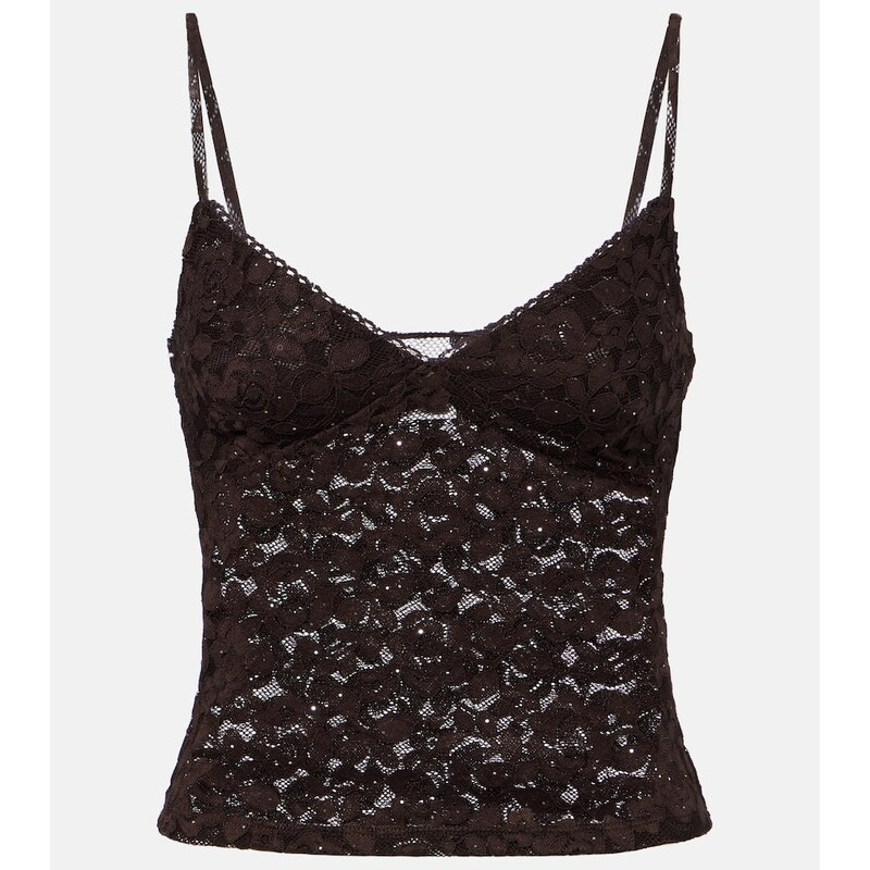 Bananhot Daisy floral lace top