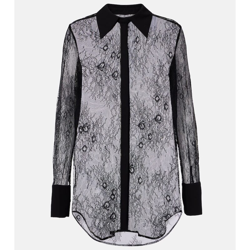 Bananhot Allen floral lace shirt