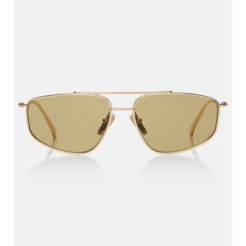 Prada Logo aviator sunglasses