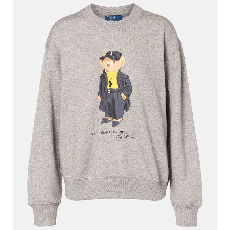 Polo Ralph Lauren Polo Bear cotton-blend fleece sweatshirt