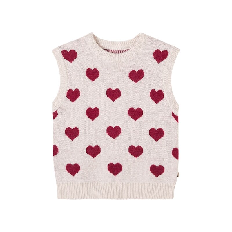 Wheat Gaby jacquard wool sweater vest