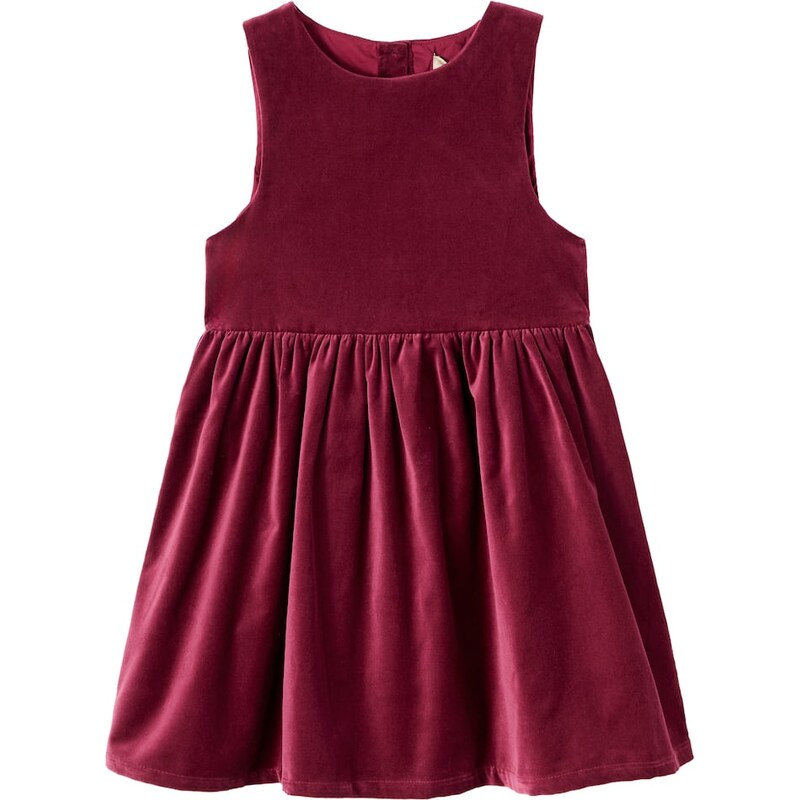 Wheat Thelma cotton velvet dress