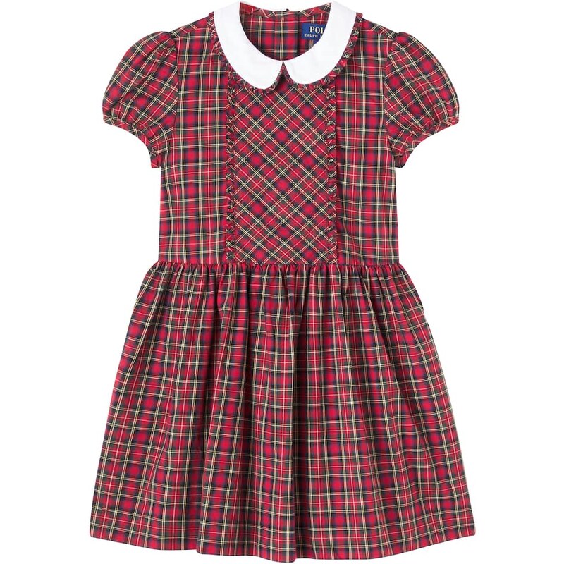 Polo Ralph Lauren Kids Plaid cotton dress