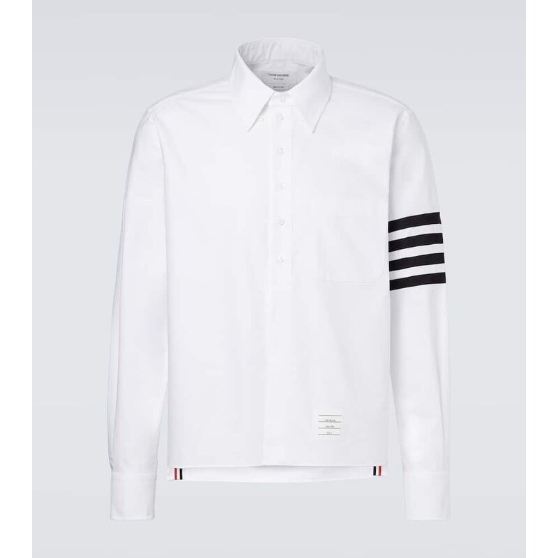 Thom Browne Funmix 4-Bar cotton shirt