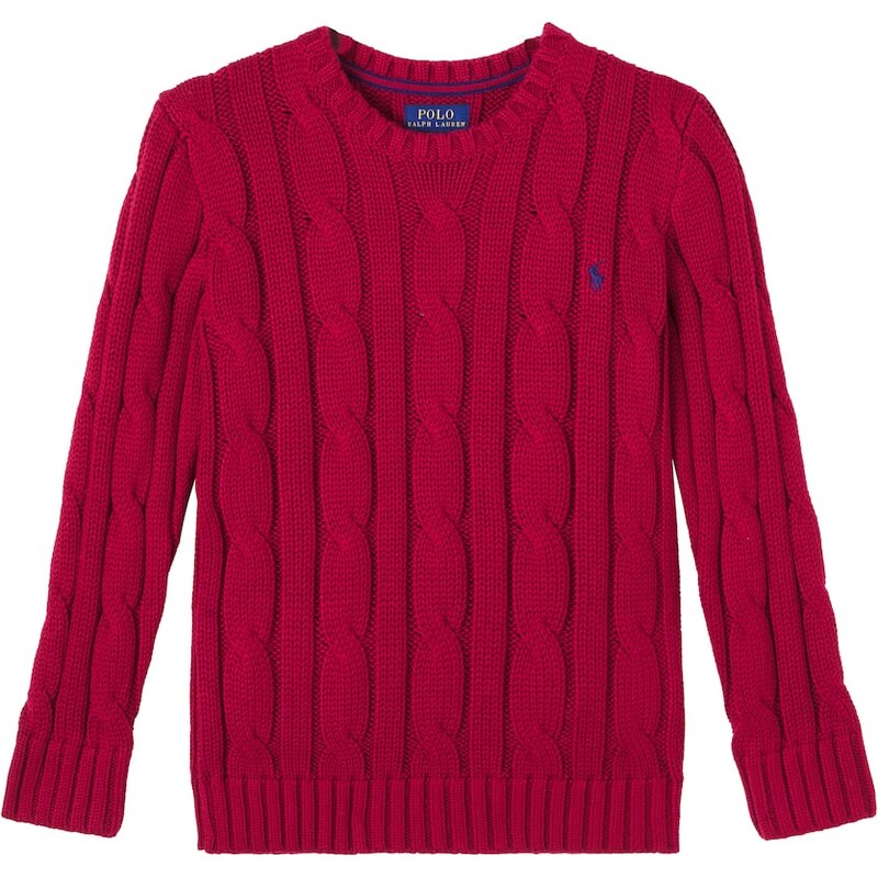 Polo Ralph Lauren Kids Pony cable-knit cotton sweater
