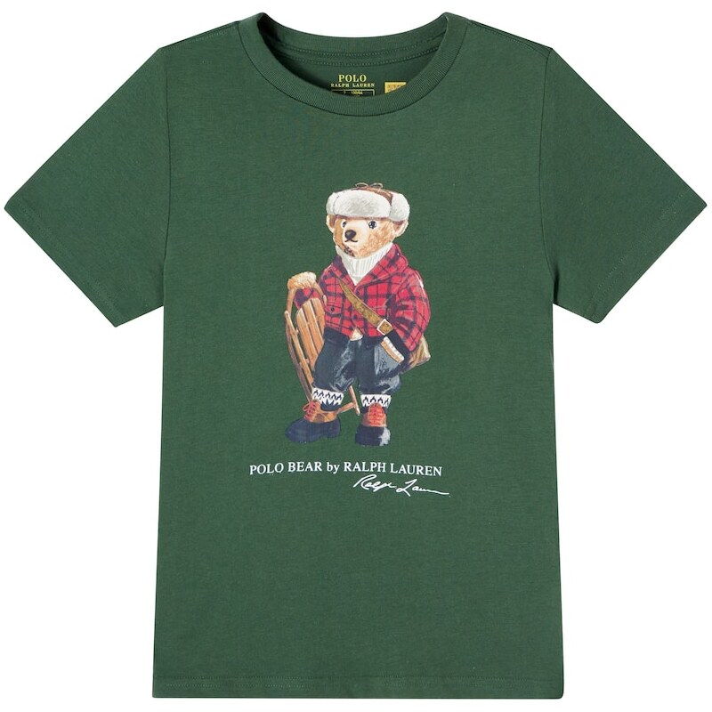 Polo Ralph Lauren Kids Printed cotton jersey T-shirt
