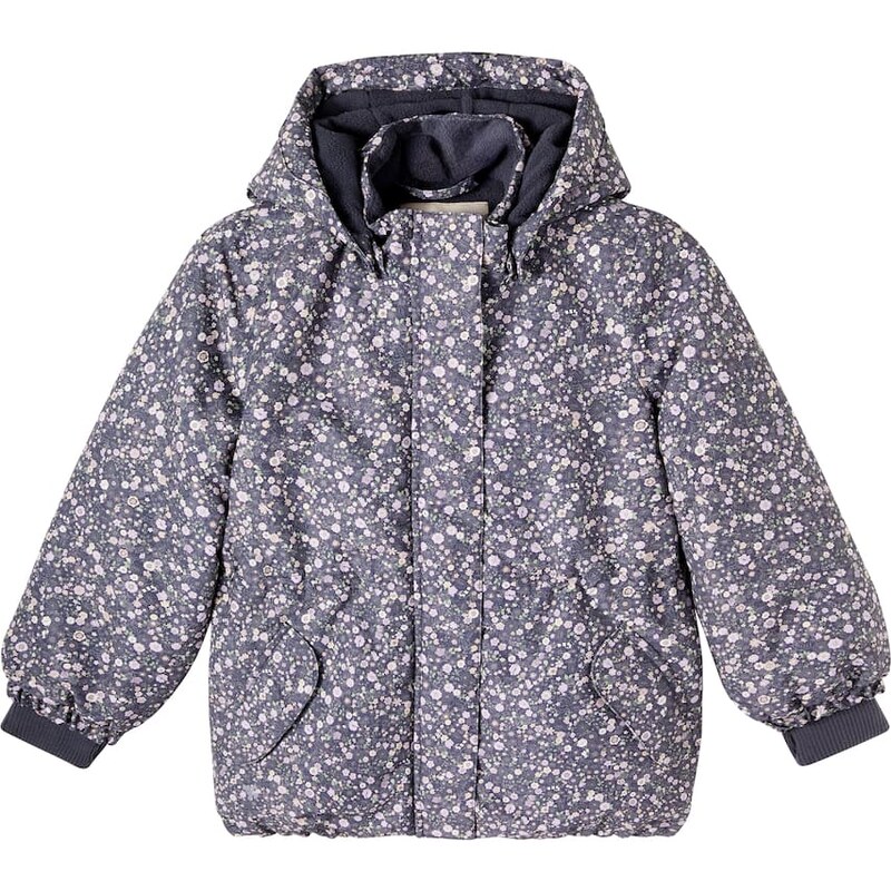 Wheat Tove floral puffer jacket
