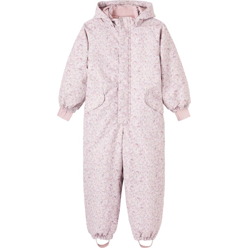 Wheat Miko floral padded snowsuit