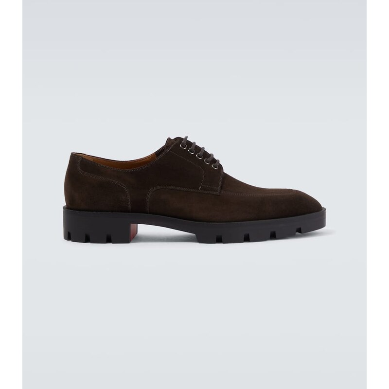 Christian Louboutin Davisol Lion suede Derby shoes