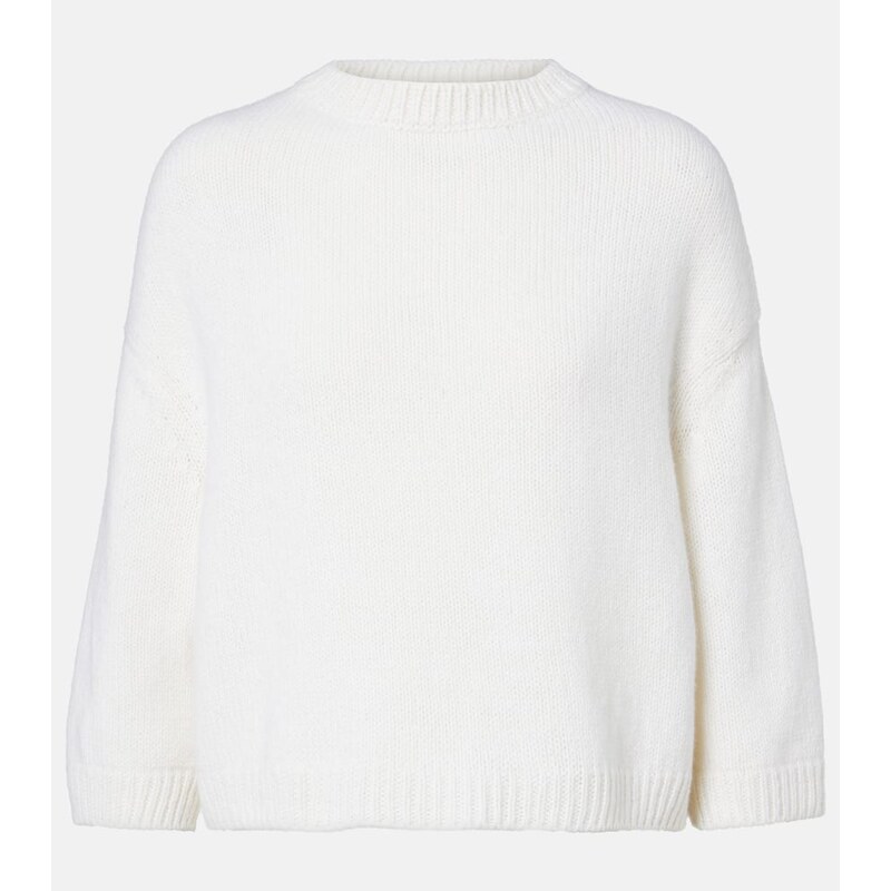 Khaite Sabina cropped cashmere sweater