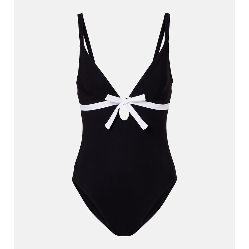 Karla Colletto Lenora bow-detail swimsuit