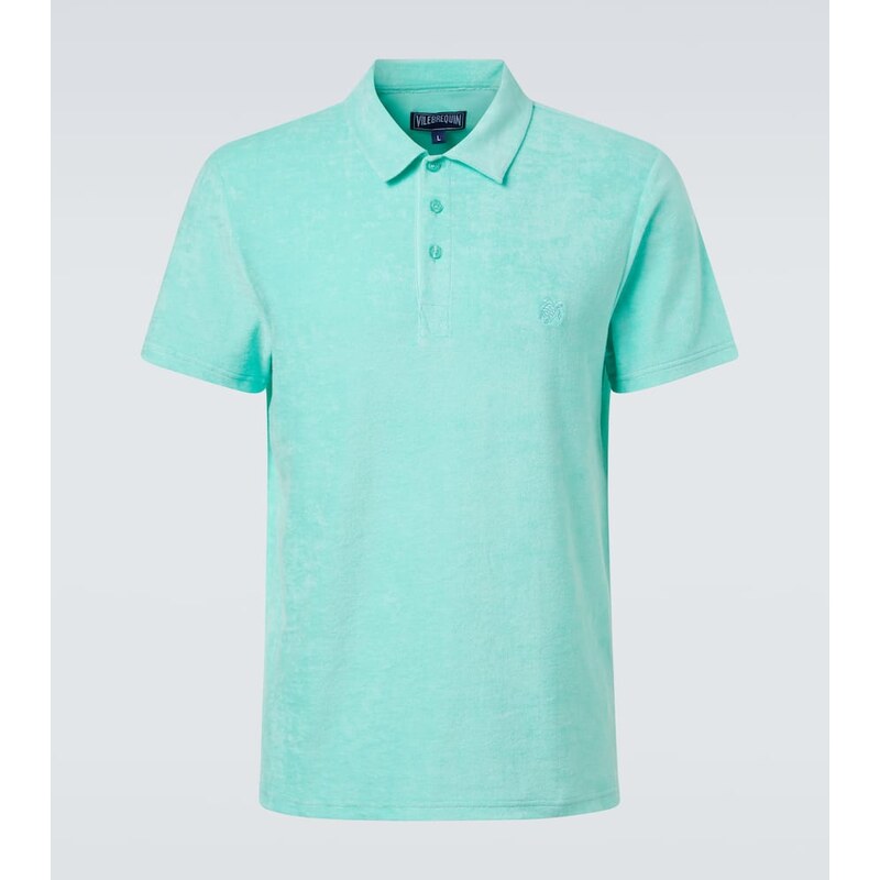 Vilebrequin Phoenix cotton-blend terry polo shirt