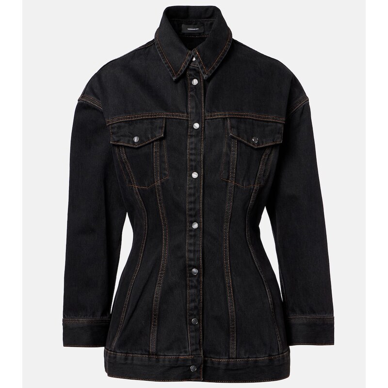 Wardrobe.NYC Contour denim jacket