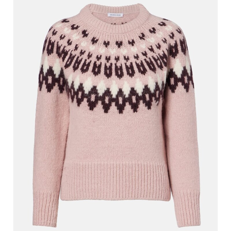 Veronica Beard Anne Fair Isle wool-blend sweater