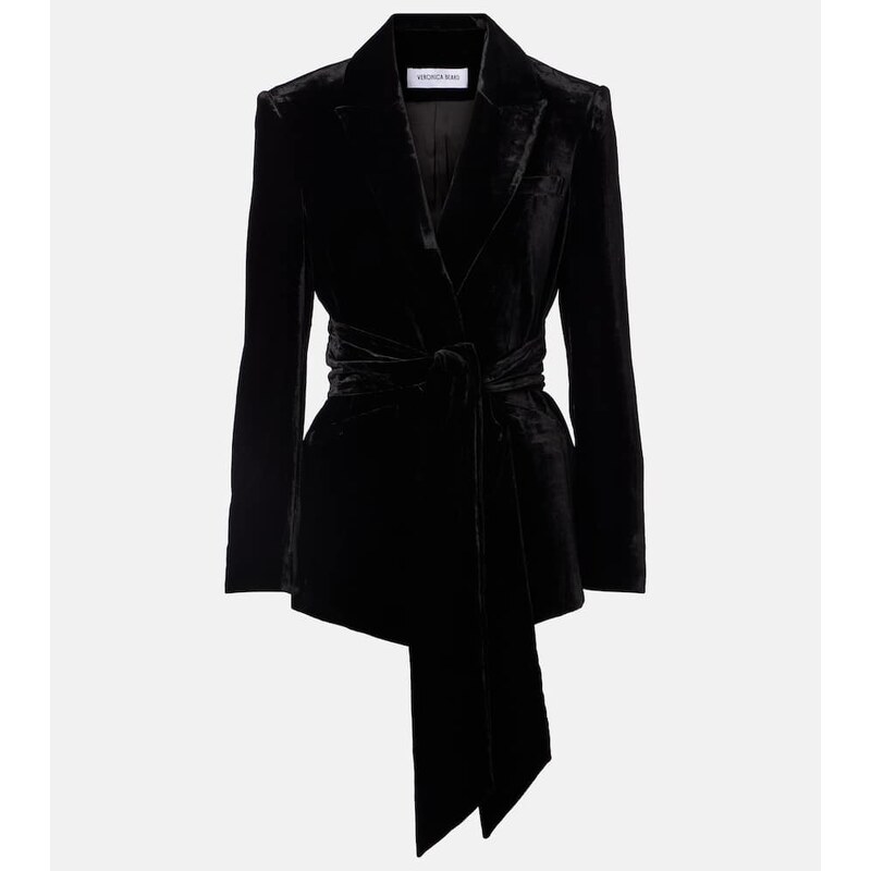 Veronica Beard Issel velvet blazer