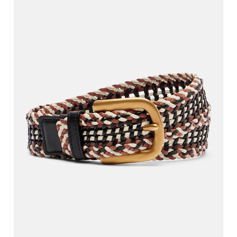 Gabriela Hearst Woven leather belt