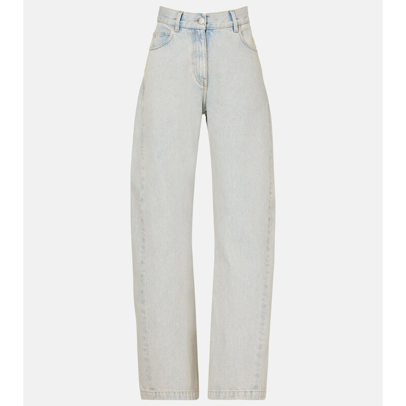 Calvin Klein Collection Mid-rise wide-leg jeans