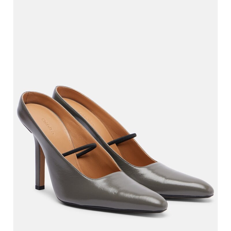 Calvin Klein Collection Suki leather pumps