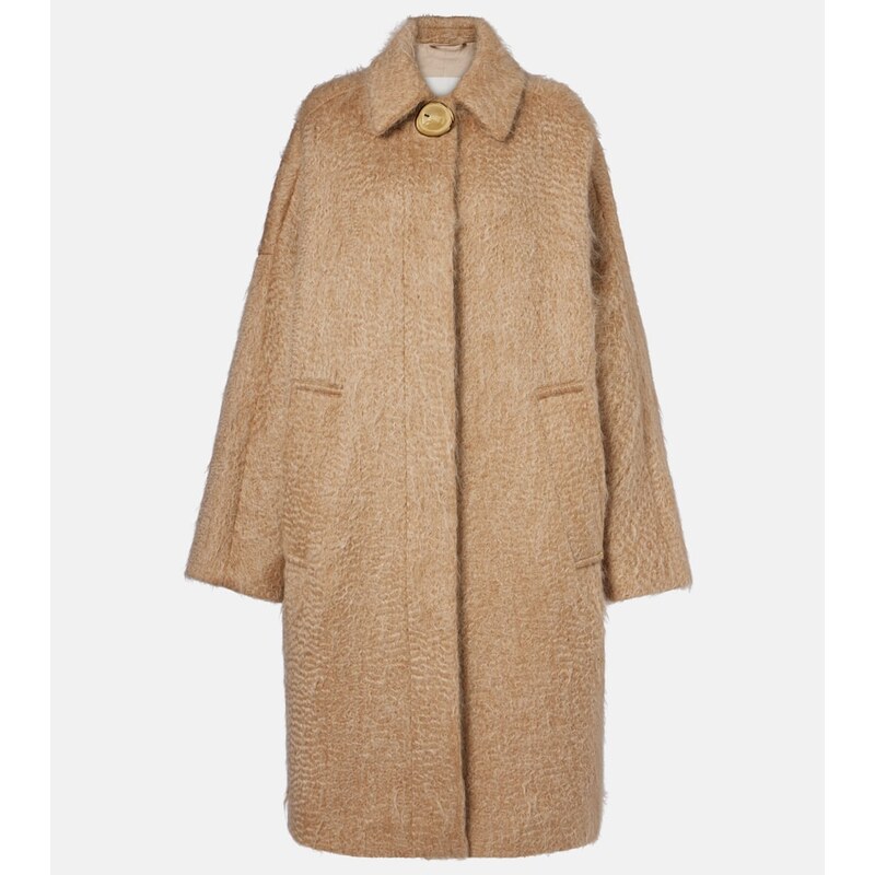Joseph Alger wool and mohair-blend coat