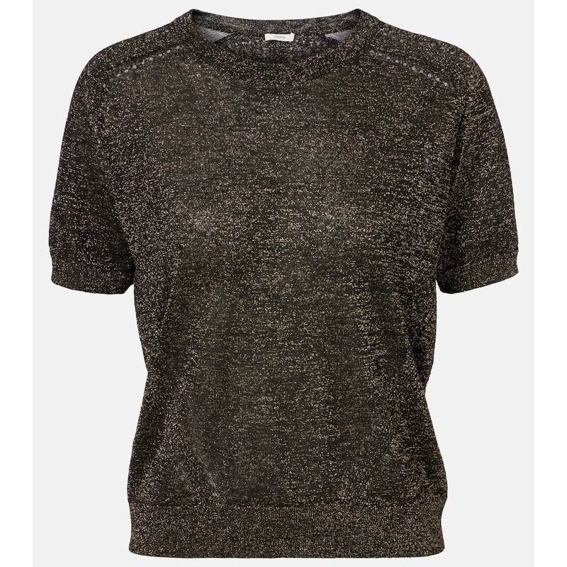 Joseph Lille lamÃ knitted top