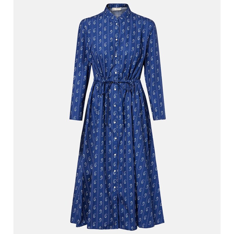 Tory Burch Printed cotton shirt dress