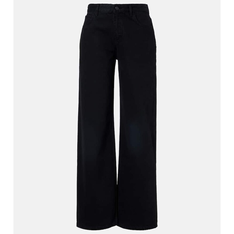 The Row Eglitta low-rise wide-leg jeans