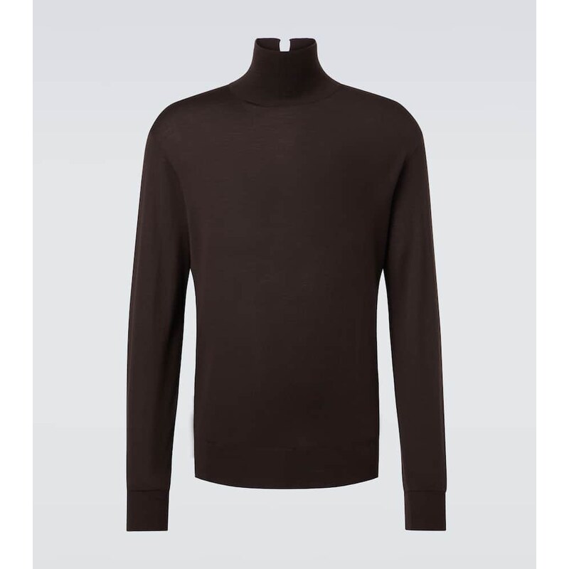 Calvin Klein Collection Ash wool turtleneck sweater