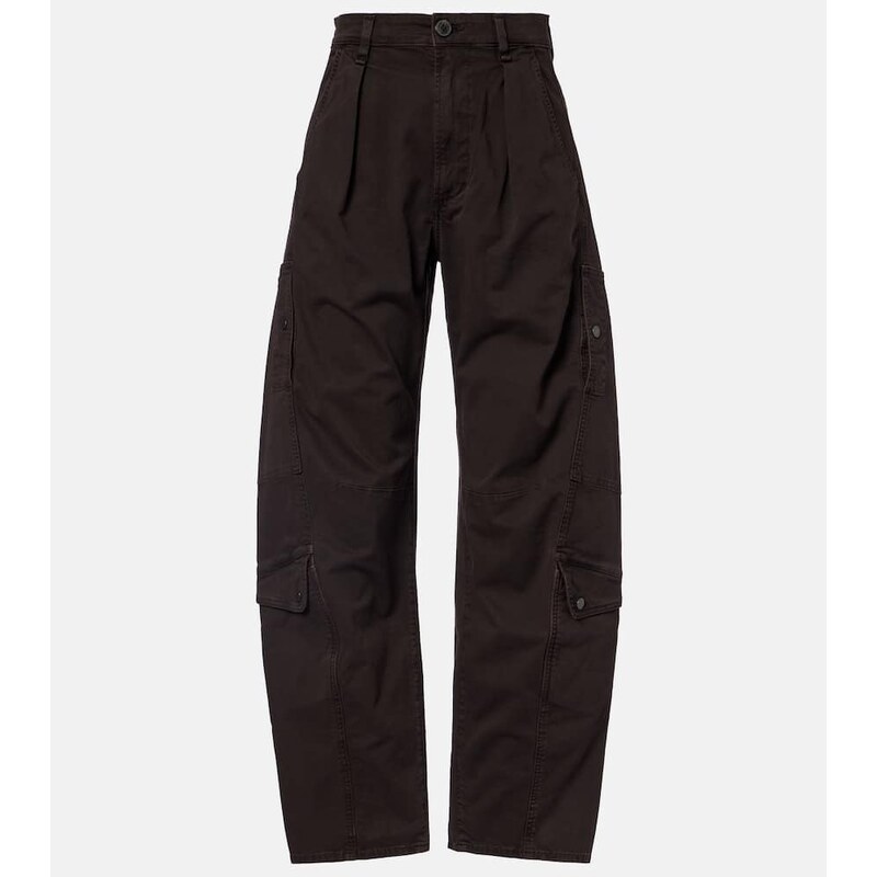 Citizens of Humanity Flight cotton-blend barrel-leg pants